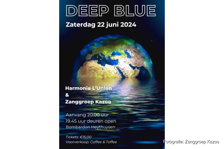 Themaconcert Harmonie l'Union en Zanggroep Kazoo: Deep Blue