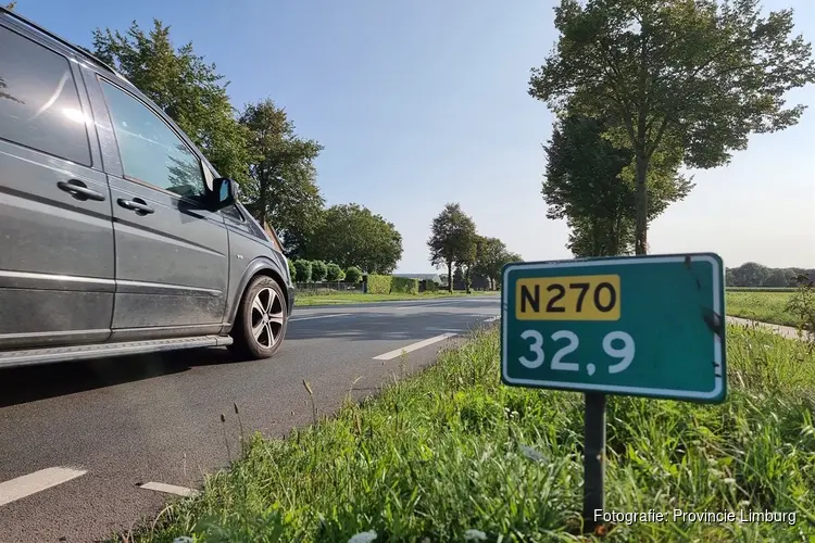 Start grootschalige vernieuwing N270: verbetering doorstroming en verkeersveiligheid