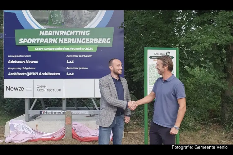 Plannen voor herinrichting sportpark Herungerberg