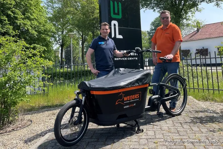 Van bestelwagen naar bakfiets in Venlose binnenstad