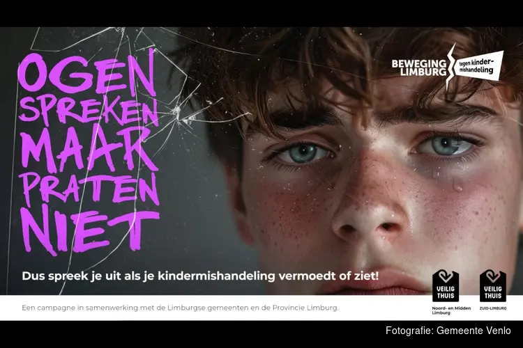 Week tegen Kindermishandeling Ogen spreken, maar praten niet